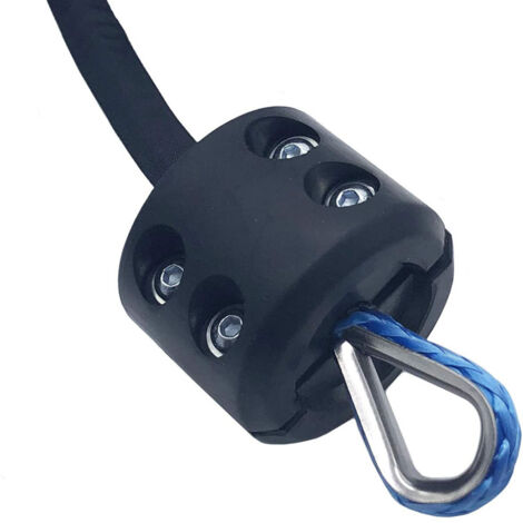 Winch hook stopper, cable guard, rubber grip pad, black 7W22SRN99J
