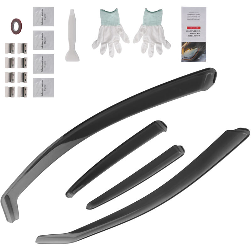 Wind Deflectors for BMW 5 Series G30 2017-2024 4-Door Window Visors Set