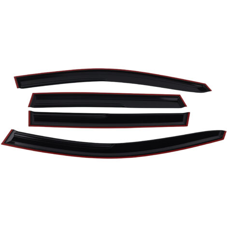 Wind Deflectors Guard Visors for HONDA CR-V MK5 2017-2022 4PCS Black  Set