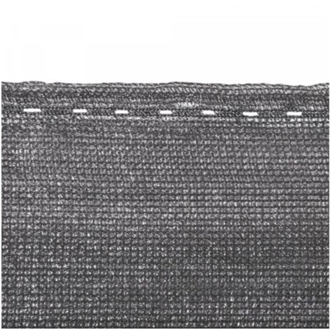 Wind- und Sichtschutzplane 135g/m² in grau 1,5 x 10 m