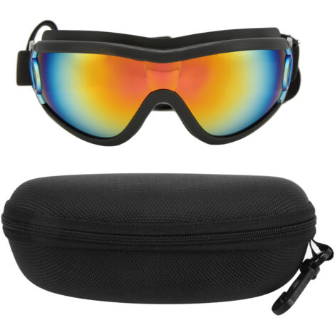 Winddichte, wasserdichte und UV-beständige Hundebrille – getönte Gläser und robuster Rahmen für große Hunderassen