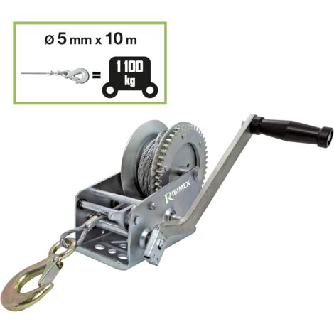 Winde mit Kurbel 1100kg