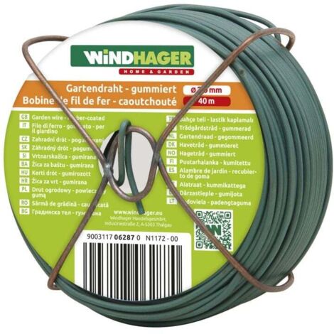 Windhager Gartendraht 40 m, grün Gartendraht