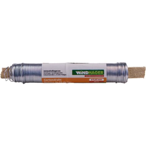 Windhager Gartendraht 50 m, verzinkt Gartendraht