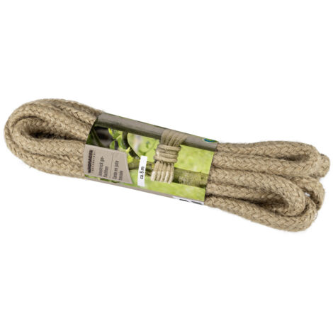 Windhager Jutestrick 5 m geflochten Jute
