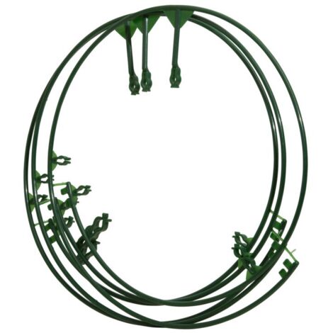 Windhager Pflanzenring Vario 30 - 40 cm, 3 Stück Rankgitter