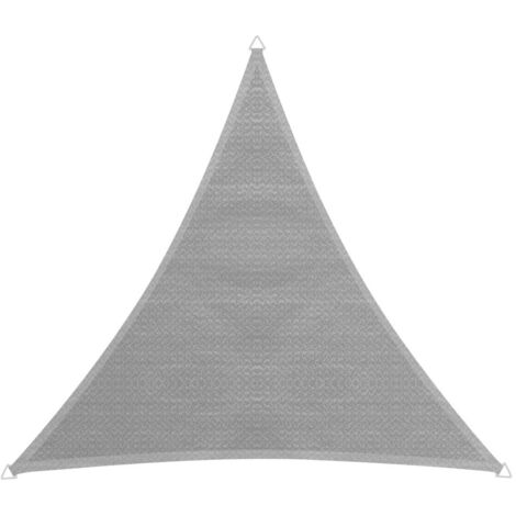 Windhager Sonnensegel Capri 4x4x4m grau Sonnenschutz UV-Schutz 50+ Sonnendach