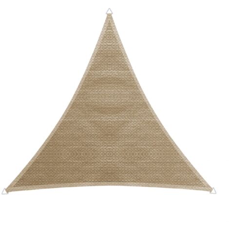 Windhager Sonnensegel Capri 4x4x4m reed Sonnenschutz UV-Schutz 50+ Sonnendach