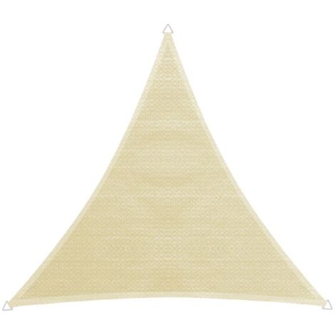 Windhager Sonnensegel Capri 5x5x5m champagne Sonnenschutz UV-Schutz Sonnendach
