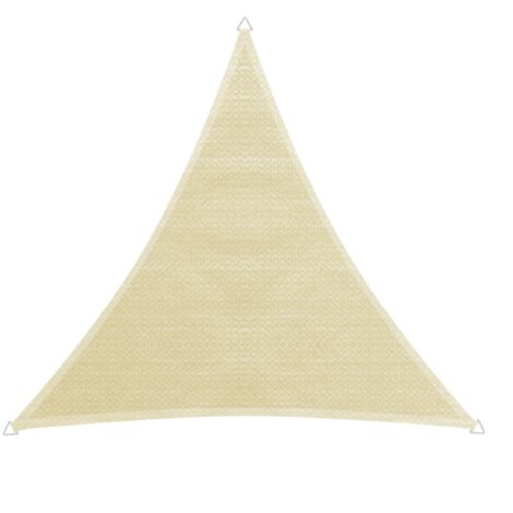 Windhager Sonnensegel Capri champagner 4 x 4 x 4 m Sonnensegel