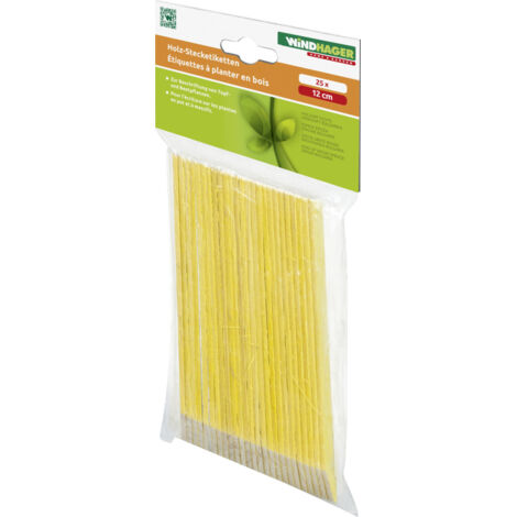 Windhager Stecketiketten aus Holz Stecketikett