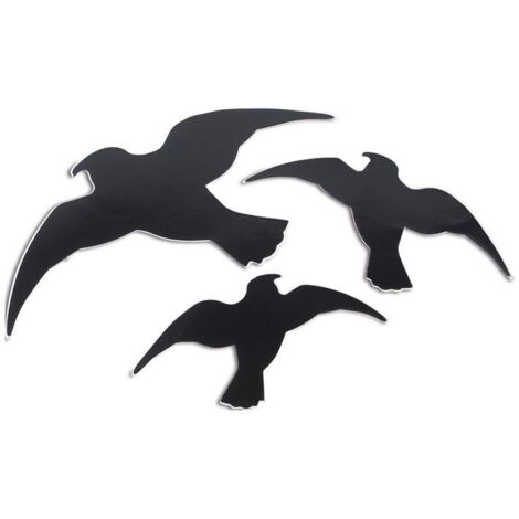 WINDHAGER Vogel-Silhouette Easy Sticker 3 Stück ( 4000818599 )