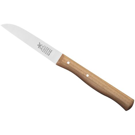 Windmühlenmesser Küchenmesser rostfrei Kirschholz 85mm