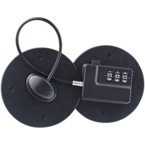 Window Protection Lock Fridge Lock Code Lock Multifunctional Protection Lock Child Safety Locks for Cabinet Drawer (Black)