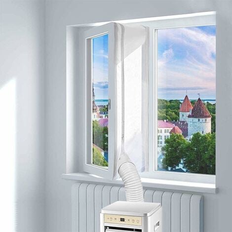 HÉLOISE Window Seal for Mobile Air Conditioners, Hot Air Stop for Attaching on Windows, Casement Windows, Air Conditioner, 300cm