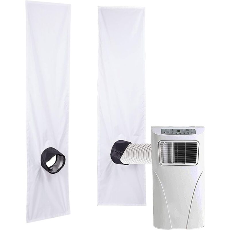 Window Seal, Universal Window Kit for Portable Air Conditioner, Window Seal Cloth for Portable Air Conditioner and Tumble Dryer with Adjustable