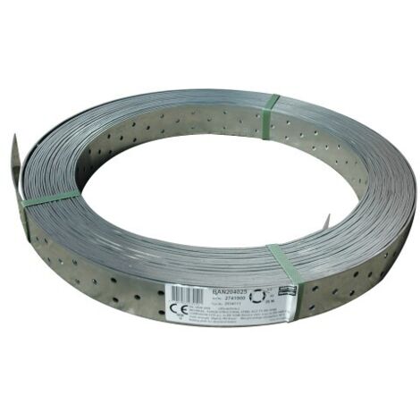 Windrispenband DIN 1052 Band-B60S2mm L.50m TZN 5mm SIMPSON STRONG TIE