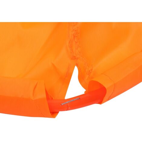 Windsack aus reißfestem Nylon, 0,8 m, zur Windmessung mit reflektierendem Streifen