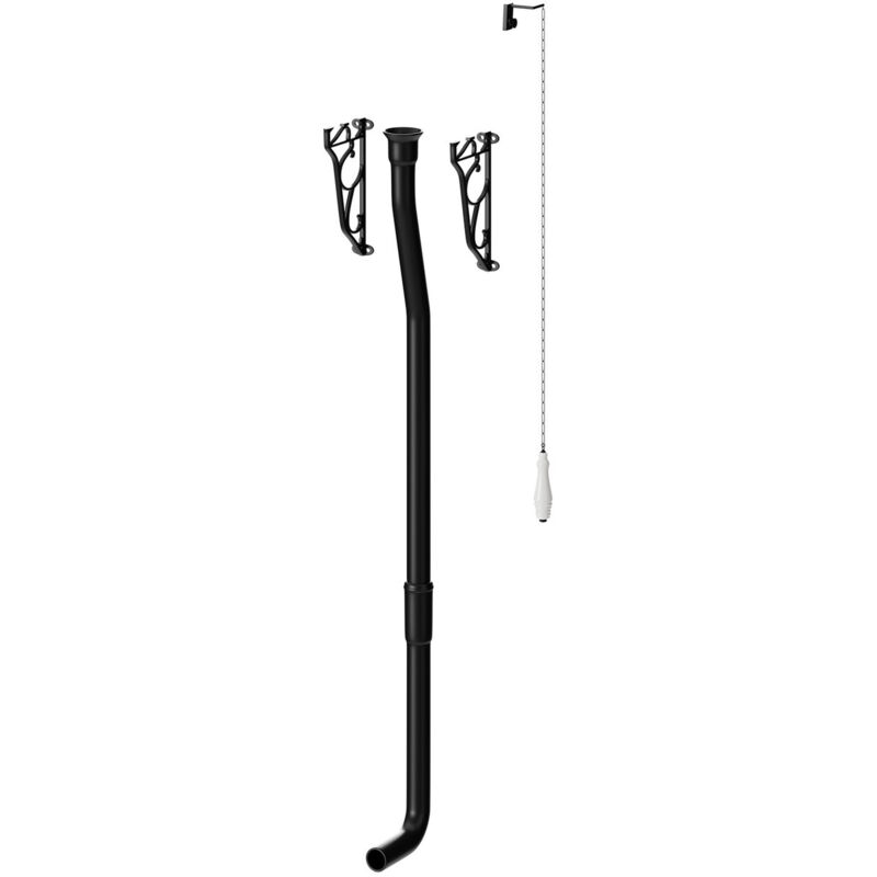 Image of Windsor - Traditional Matt Black High&hellip;