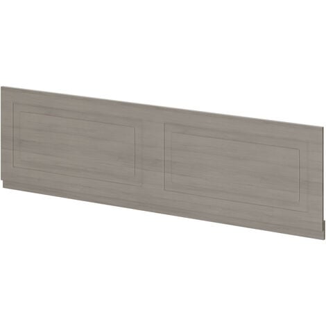 Windsor Traditional Stone Grey 1800mm Front Bath Panel with Plinth