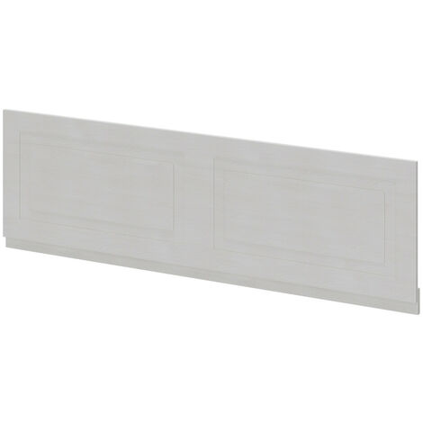Windsor Traditional White 1700mm Front Bath Panel with Plinth