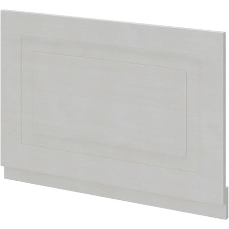 Windsor Traditional White 750mm End Bath Panel with Plinth