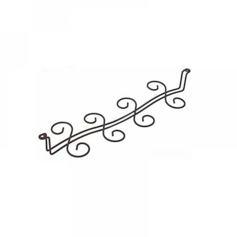 Wine glass holder for stemware, undercounter and hanging to store up to 8 glasses for kitchen, bar and restaurant