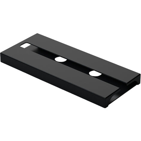 Wine Glass Holder Under Cabinet Shelf Plastic Hanging Rack Space Saving Storage Hanger Black