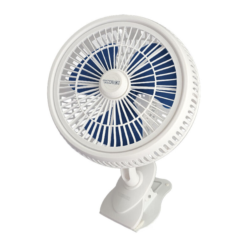 Ventilateur oscillant - Clip Fan - 25 cm - 20W - 2 vitesses - Winflex