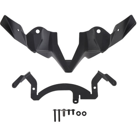 Winglet de carénage avant de moto améliorant la stabilité de conduite aile aérodynamique pour Z900 2020-2024 noir.