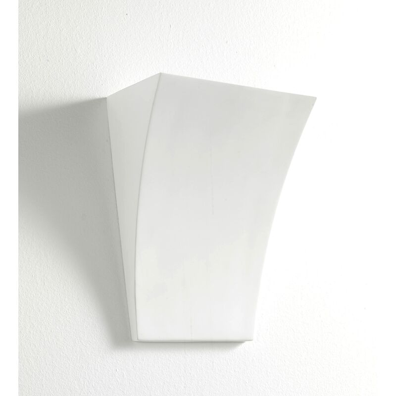 Image of Georgia, Applique, Bianco, Lunghezza 19,5 cm/Profondità 11 cm/Altezza 26 cm - Wink Design