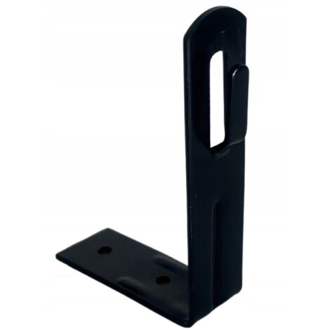Winkel-Dachblitzschutzhalterung H - 70 mm ZZ SCHWARZ