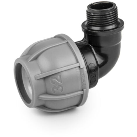 Winkel für PE-Rohre mit Außengewinde 25 mm - 1"