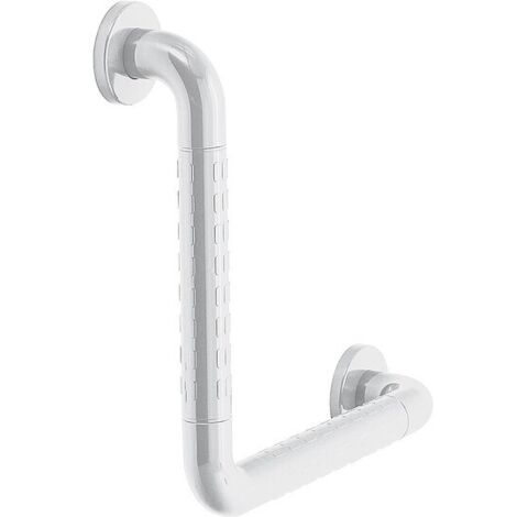 Winkelgriff Normbau aus Nylon, weiß, 300 x 300 mm - 0464020019