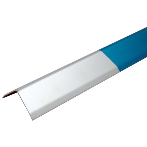 Winkelprofil Kantenschutzprofil 32x32mm, 2m Silber 200cm, Eckleiste Eckschutzprofil aus Edelstahl, widerstandsfähig und korrosionsbeständig, 1 Stück