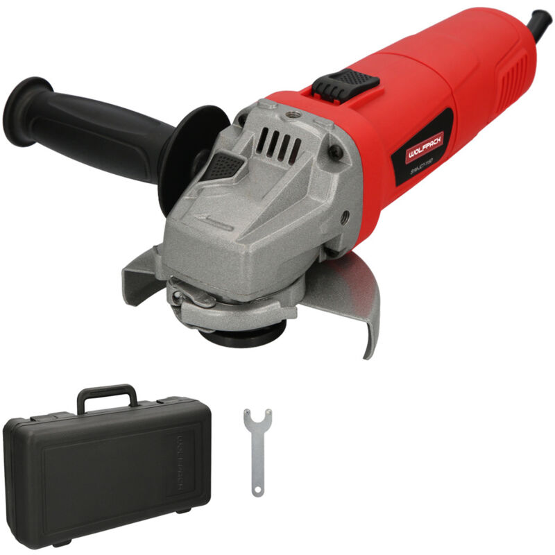 Amoladora Wolfpack 900 Watt. ø 115 mm. 11.000 r.p.m.
