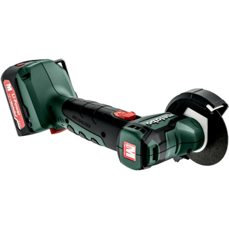 Winkelschleifer CC12BL 12V Ø76 mm PowerMaxx (2x2,0 Ah) in Metabox - METABO 600348500