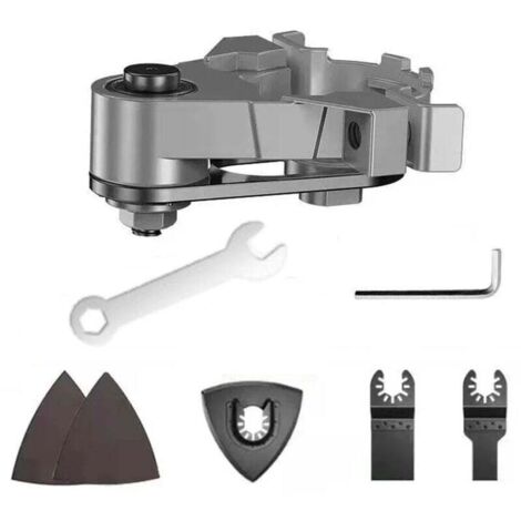 Winkelschleiferkopfadapter, Universal-Winkelschleifer, Vollmetall-Oszillationswerkzeugadapter zum Ersetzen
