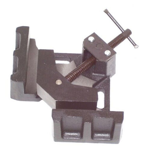 Winkelschraubstock 100mm Winkelspanner 55525 Schraubstock Gehrungs Schweißwinkel