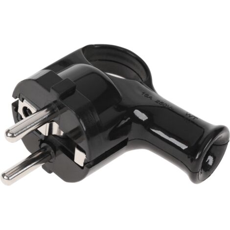 Winkelstecker mit Erdung unischuko WT-40-2