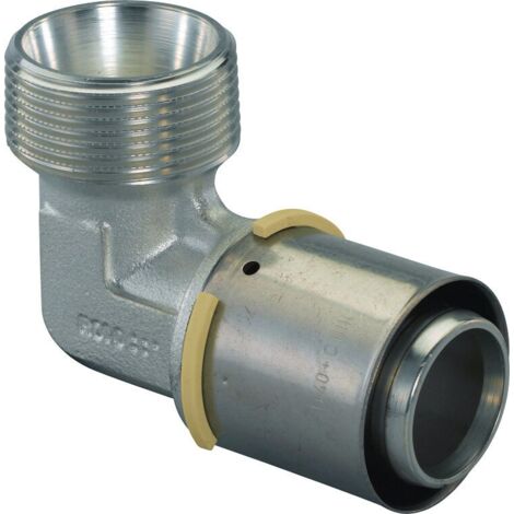 Winkelstück mit Außengewinde 40-R1 1/4""MT Uponor S-Press