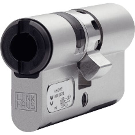 Winkhaus Elektr. Doppelzylinder Typ BO 01 System blueCompact Länge 30,7/32,4 mm Ni