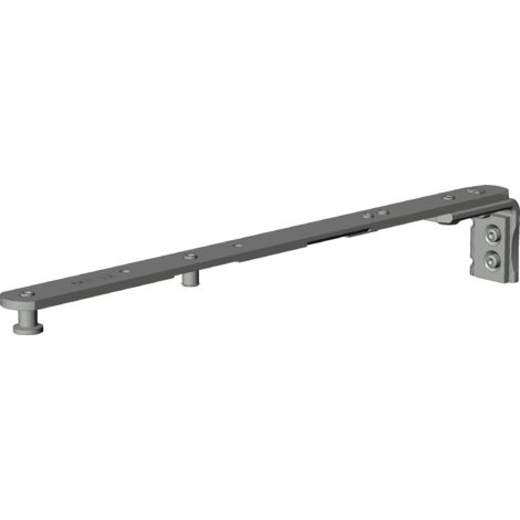 Winkhaus Fensterschere activPilot Concept Fensterbeschlag, 12/18-13V für Fensterflügelbreite 270-600mm links, Stahl verzinkt silberfärbig