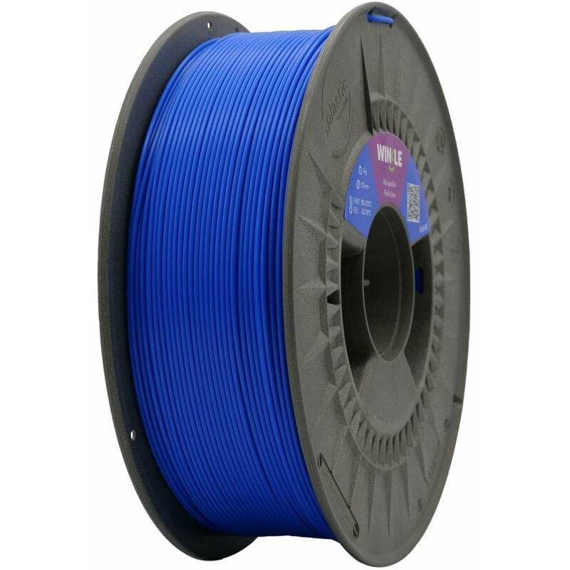 Image of Winkle - Filamento Pla 870, Pla 1,75 mm, stampa 3D, Pla 870, filamento stampa 3D, Ingeo 870, colore blu Pacifico, bobina 1000 g