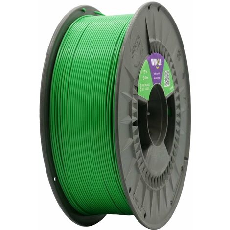 Winkle Filamento PLA, Pla 1.75mm, Filamento Stampa, Stampante 3D, Filamento 3D, Colore Verde Macaron, Bobina 300gr