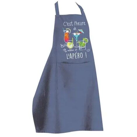 WINKLER Tablier - C'est l'heure de l'apéro - TORCHONS & BOUCHONS