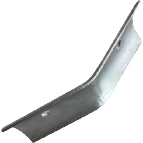 Winox – Connecteur jambe de force pour poteau en rondin – Acier galvanisé – Pour poteaux Ø 8 à 12 cm – Installation avec 2 trous de fixation Ø 10 mm