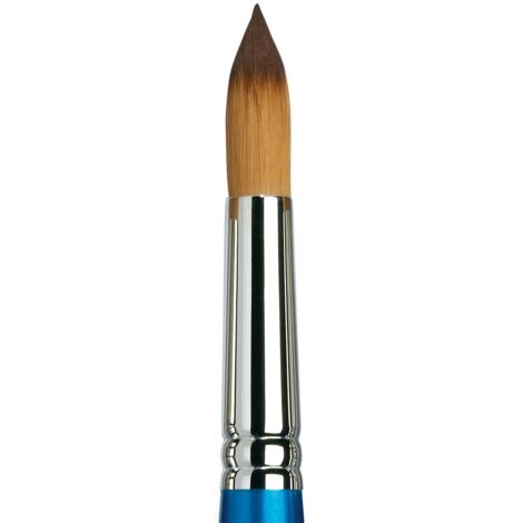 Winsor & Newton Cotman WN5301019, Pennello, Legno, Nr. 20 - 13 mm, Rund - Pinsel, kurzer Stiel, Blu