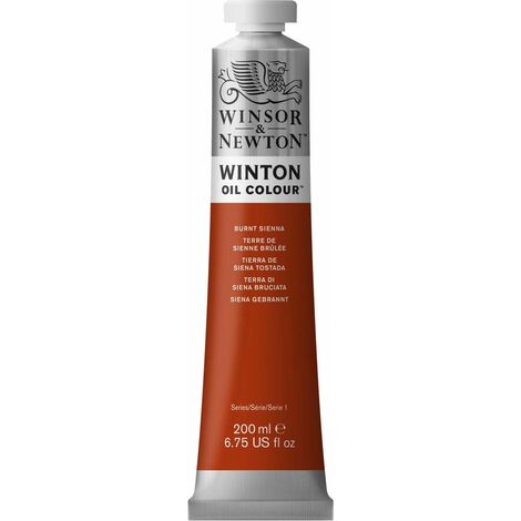 Winsor & Newton Olio Winton 200 ml - Terra di Siena Bruciata