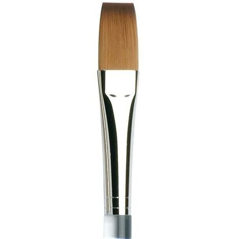 Winsor & Newton Serie 777 - Pennello Cotman con manico trasparente e punta piatta da 13 mm
